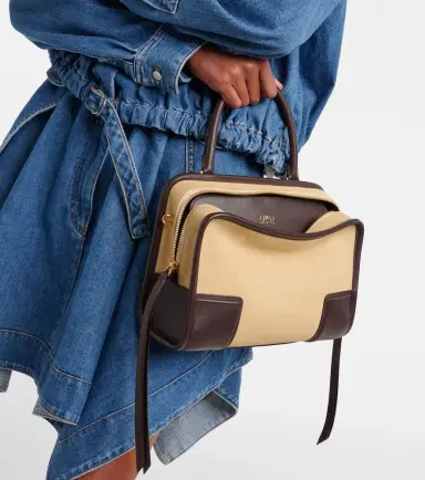 Loewe Amazona 180 Small suede top-handle bag | Thumbnail 7 Loewe Amazona 180 Small suede top-handle bag | Thumbnail 7