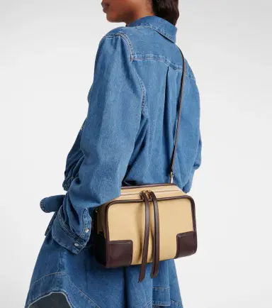 Loewe Amazona 180 Small suede top-handle bag | Thumbnail 8 Loewe Amazona 180 Small suede top-handle bag | Thumbnail 8