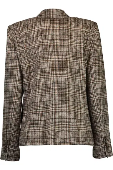 Brunello Cucinelli Check Print Suit Jacket | Thumbnail 6