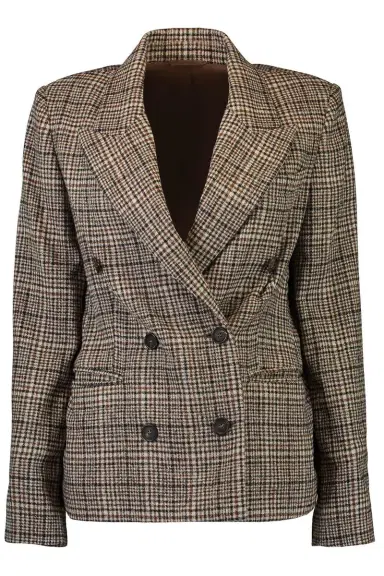 Brunello Cucinelli Check Print Suit Jacket | Thumbnail 1