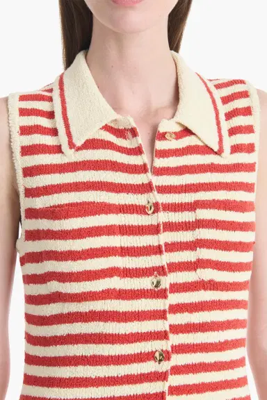 Altuzarra Mamie Dress - Red | Thumbnail 2