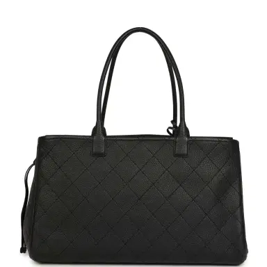 Chanel Chanel Medium "Urban Essential" East West Shopping Tote Black Caviar Gold Hardware | Thumbnail 5