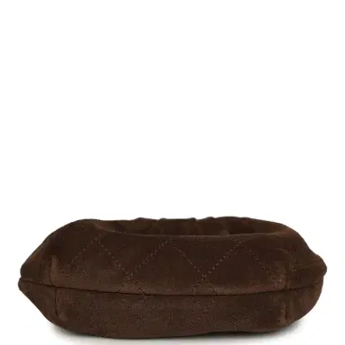 Chanel Chanel Mini Pouch Dark Brown Suede Tortoiseshell Hardware | Thumbnail 6 Chanel Chanel Mini Pouch Dark Brown Suede Tortoiseshell Hardware | Thumbnail 6