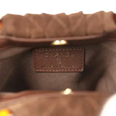 Chanel Chanel Mini Pouch Dark Brown Suede Tortoiseshell Hardware | Thumbnail 7 Chanel Chanel Mini Pouch Dark Brown Suede Tortoiseshell Hardware | Thumbnail 7