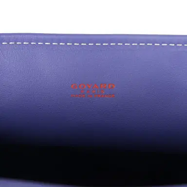 goyard Goyard Goyardine Anjou Blueberry Purple Mini Bag Palladium Hardware | Thumbnail 8