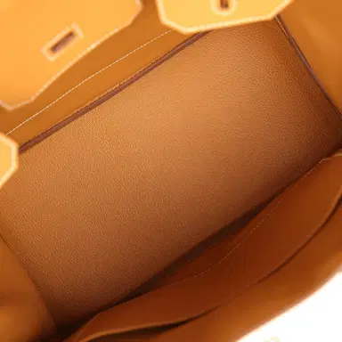 HERMÈS Hermes Birkin 30 Natural Sable Togo Palladium Hardware | Thumbnail 9 HERMÈS Hermes Birkin 30 Natural Sable Togo Palladium Hardware | Thumbnail 9