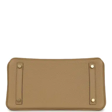 HERMÈS Hermes Birkin 30 Poussiere Togo Permabrass Hardware | Thumbnail 6 HERMÈS Hermes Birkin 30 Poussiere Togo Permabrass Hardware | Thumbnail 6