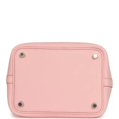 HERMÈS Hermes Picotin Lock 18 Rose Sakura Clemence Palladium Hardware | Thumbnail 6 HERMÈS Hermes Picotin Lock 18 Rose Sakura Clemence Palladium Hardware | Thumbnail 6