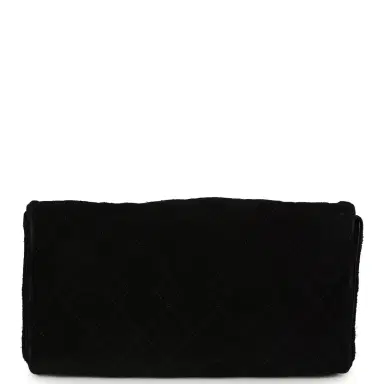 Chanel Pre-owned Chanel Small 25 Hobo Bag Black Suede Antique Gold Hardware | Thumbnail 7 Chanel Pre-owned Chanel Small 25 Hobo Bag Black Suede Antique Gold Hardware | Thumbnail 7