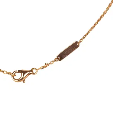 Van Cleef & Arpels Pre-owned Van Cleef & Arpels Prince Edition Magic Alhambra Pendant Necklace Carnelian 18K Rose Gold | Thumbnail 6 Van Cleef & Arpels Pre-owned Van Cleef & Arpels Prince Edition Magic Alhambra Pendant Necklace Carnelian 18K Rose Gold | Thumbnail 6