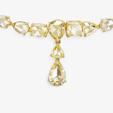 Stephanie Gottlieb Signature Rose Cut Yellow Diamond Necklace | Thumbnail 2 Stephanie Gottlieb Signature Rose Cut Yellow Diamond Necklace | Thumbnail 2