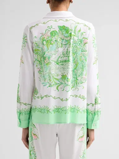 Lilly Pulitzer Women's Koko Resort Button-Front Shirt | Thumbnail 3 Lilly Pulitzer Women's Koko Resort Button-Front Shirt | Thumbnail 3