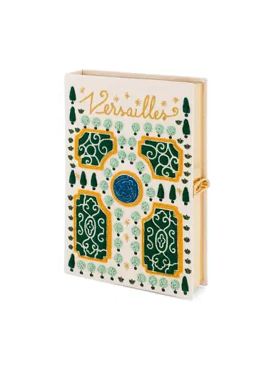 Olympia Le-Tan Women's Versailles Hand-Embroidered Book Clutch - Bosco | Thumbnail 2