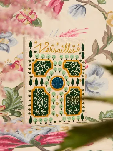 Olympia Le-Tan Women's Versailles Hand-Embroidered Book Clutch - Bosco | Thumbnail 6