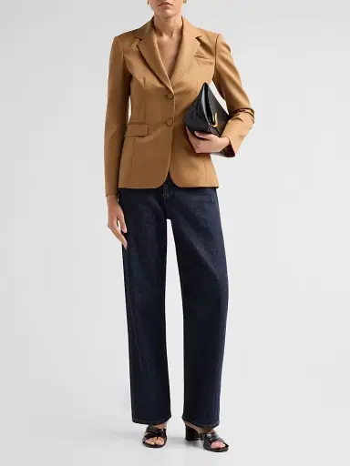 Altuzarra Women's Fenice Single-Breasted Jacket - Saddle | Thumbnail 2