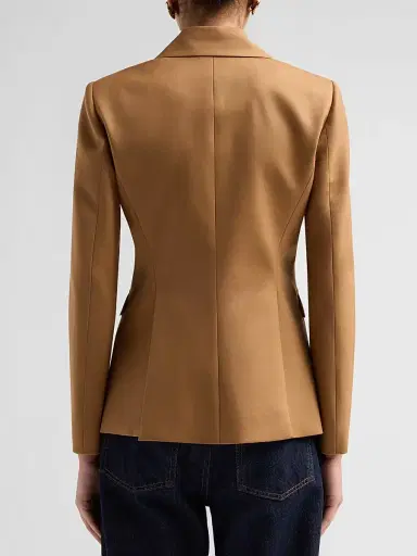 Altuzarra Women's Fenice Single-Breasted Jacket - Saddle | Thumbnail 3