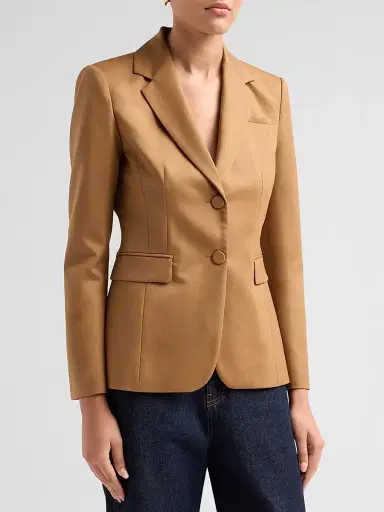 Altuzarra Women's Fenice Single-Breasted Jacket - Saddle | Thumbnail 4