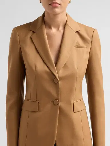 Altuzarra Women's Fenice Single-Breasted Jacket - Saddle | Thumbnail 5