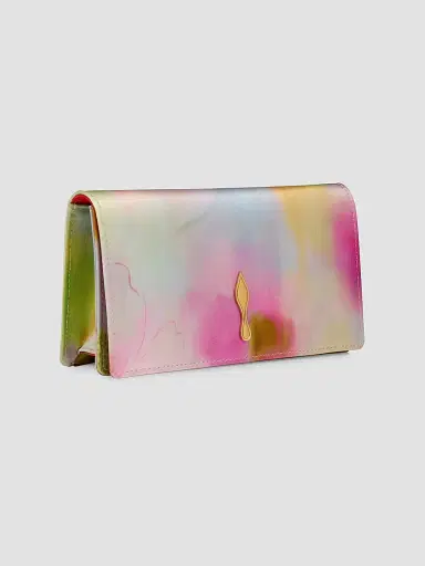 Christian Louboutin Women's Bettina Satin Clutch | Thumbnail 2