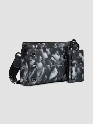 Christian Louboutin Men's Kosmica Printed Leather Crossbody Bag | Thumbnail 2 Christian Louboutin Men's Kosmica Printed Leather Crossbody Bag | Thumbnail 2