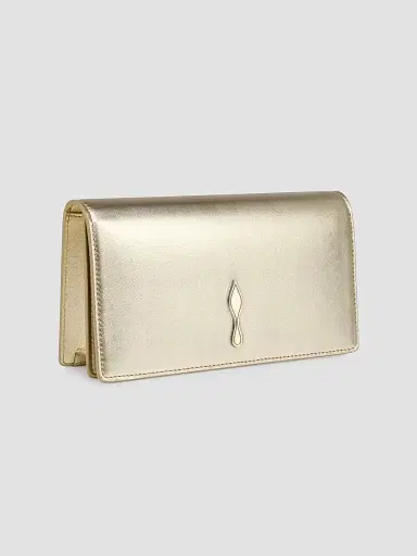 Christian Louboutin Women's Bettina Leather Clutch | Thumbnail 2 Christian Louboutin Women's Bettina Leather Clutch | Thumbnail 2