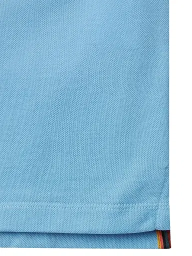 Paul Smith Men's Straight Placket Cotton Polo Shirt - Blue - Size XL | Thumbnail 7