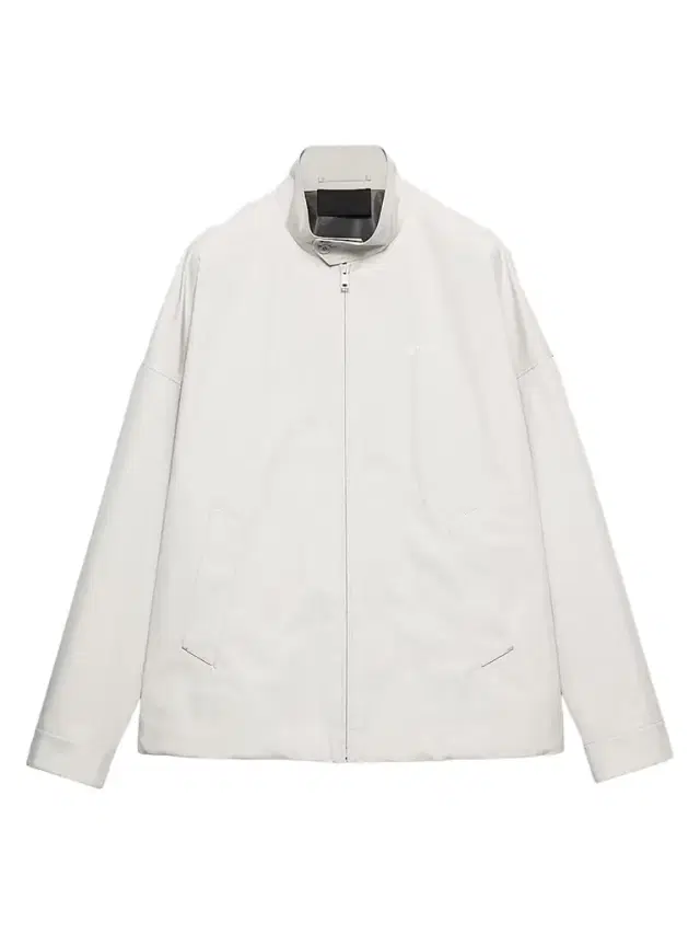 Men's Technical Fabric Jacket - Beige Khaki
