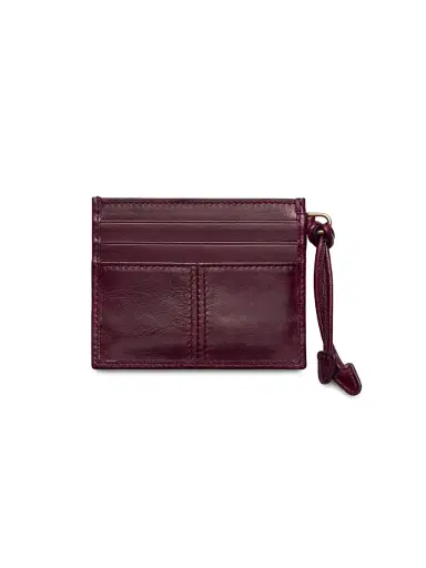 Prada Women's Leather Card Holder | Thumbnail 2 Prada Women's Leather Card Holder | Thumbnail 2