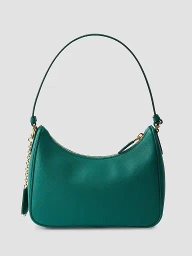 Prada Women's Re-Edition 2005 Saffiano Leather Shoulder Bag - Green | Thumbnail 3