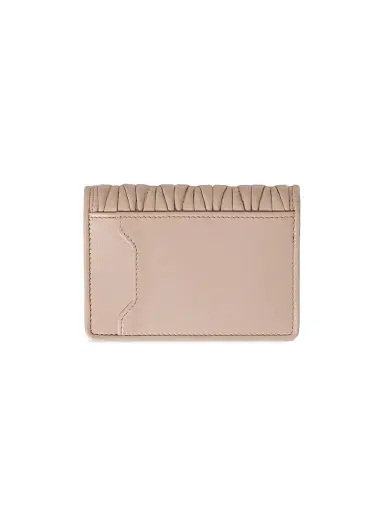 Miu Miu Women's Matelassé Nappa Leather Card Holder | Thumbnail 2