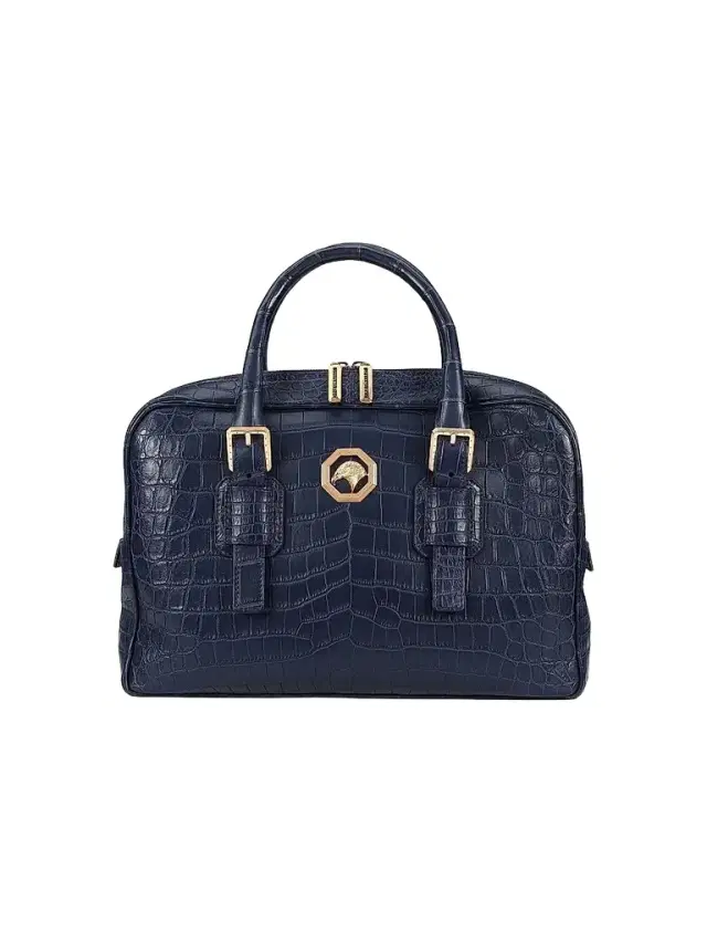Men's Classic Croc Adjustable Portfolio Bag - Dark Blue