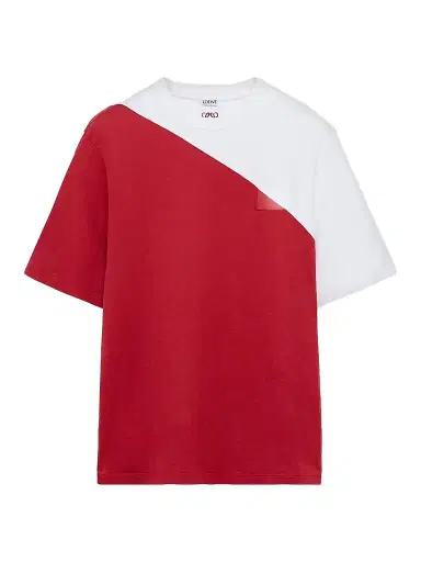 Loewe Men's Loose-Fit Jersey Crewneck T-Shirt | Thumbnail 1