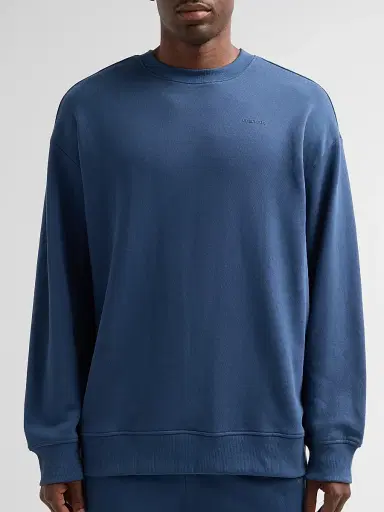 G-Star Men's Logo-Appliqué Cotton Sweatshirt - Dark Denim - Size XXL | Thumbnail 5 G-Star Men's Logo-Appliqué Cotton Sweatshirt - Dark Denim - Size XXL | Thumbnail 5