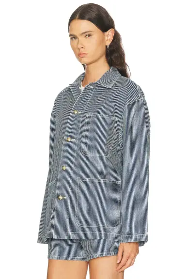 Nili Lotan Franklin Striped Jacket | Thumbnail 3 Nili Lotan Franklin Striped Jacket | Thumbnail 3