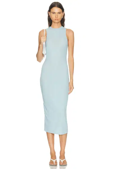 Wardrobe.NYC Ribbed Racer Dress | Thumbnail 1 Wardrobe.NYC Ribbed Racer Dress | Thumbnail 1