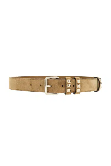 Valentino Garavani Rockstud 30 Suede Belt | Thumbnail 1 Valentino Garavani Rockstud 30 Suede Belt | Thumbnail 1