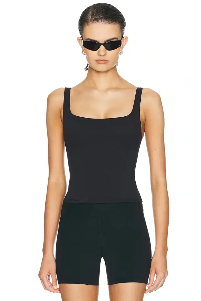 Matte Square Neck Tank Top