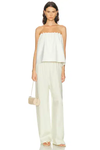House of Dagmar Rouched Tube Top | Thumbnail 4 House of Dagmar Rouched Tube Top | Thumbnail 4