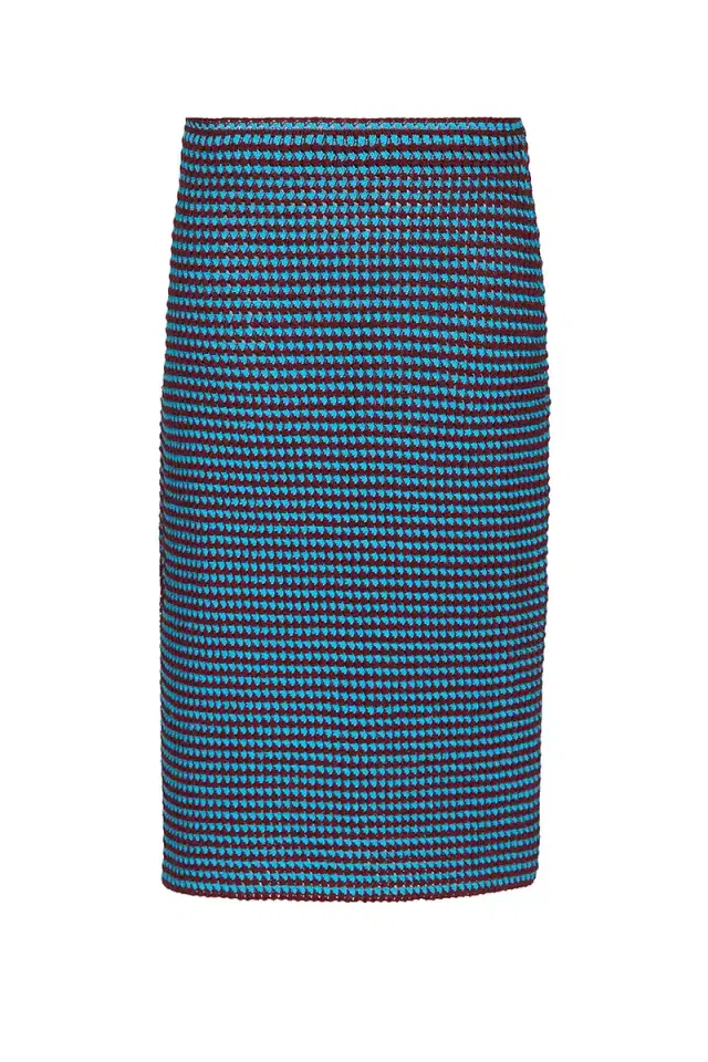 ALAÏA Crochet Skirt