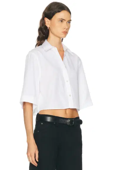 Helmut Lang Crop Trench Shirt | Thumbnail 2 Helmut Lang Crop Trench Shirt | Thumbnail 2