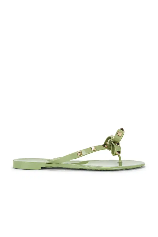 Valentino Garavani Summer Rockstud Thong Sandal