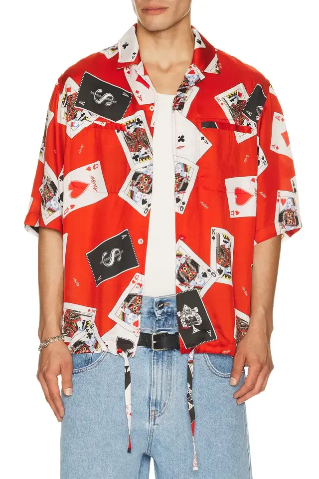 Drawstring Shirt Ssl