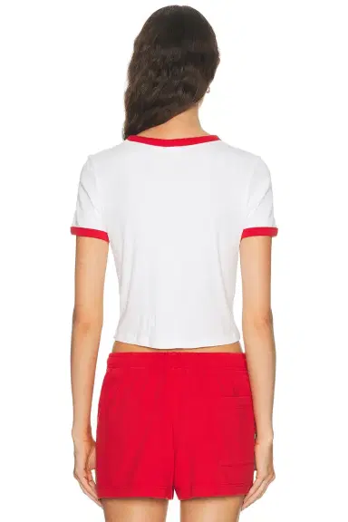 Sporty & Rich California Emblem Soft Ringer Tee | Thumbnail 3 Sporty & Rich California Emblem Soft Ringer Tee | Thumbnail 3
