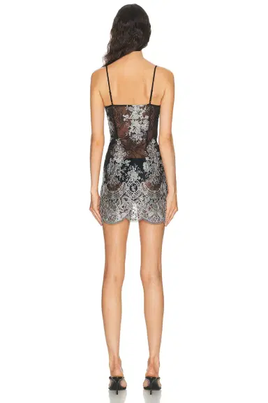 HAELO Metallic Slip Dress | Thumbnail 3 HAELO Metallic Slip Dress | Thumbnail 3