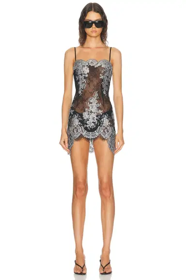 HAELO Metallic Slip Dress | Thumbnail 1 HAELO Metallic Slip Dress | Thumbnail 1