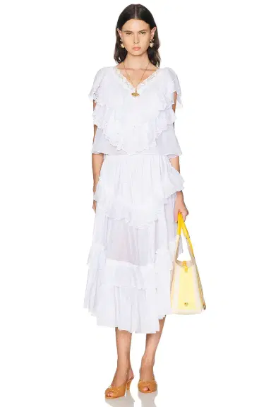Chloé Tiered Maxi Skirt | Thumbnail 5 Chloé Tiered Maxi Skirt | Thumbnail 5