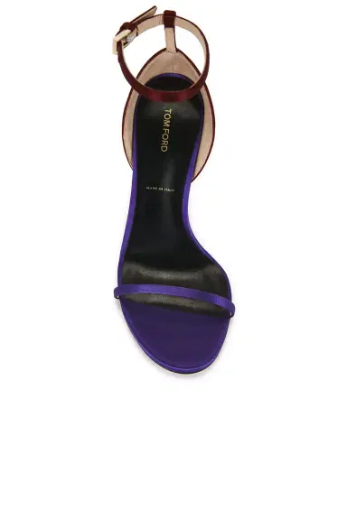 Tom Ford Satin Ankle Strap Sandal | Thumbnail 4