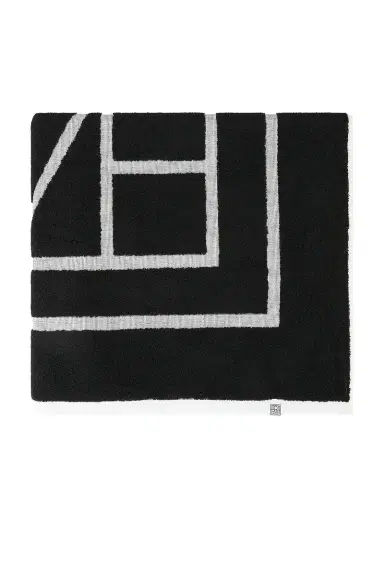 TOTEME Monogram Jacquard Beach Towel | Thumbnail 2 TOTEME Monogram Jacquard Beach Towel | Thumbnail 2