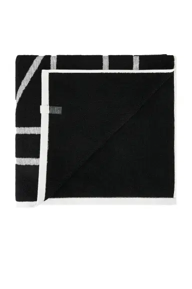 TOTEME Monogram Jacquard Beach Towel | Thumbnail 3 TOTEME Monogram Jacquard Beach Towel | Thumbnail 3