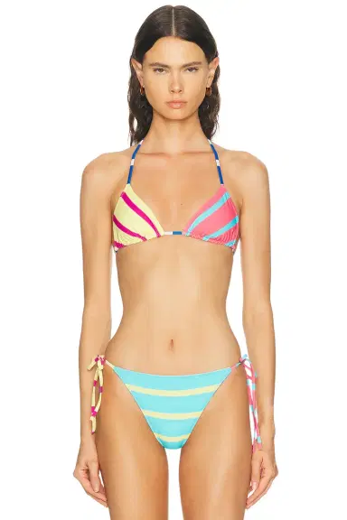Solid & Striped The Iris Reversible Bikini Top | Thumbnail 2 Solid & Striped The Iris Reversible Bikini Top | Thumbnail 2